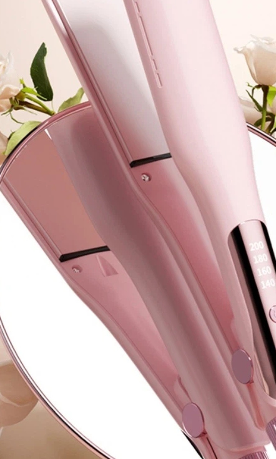 YULEE styling iron detail
