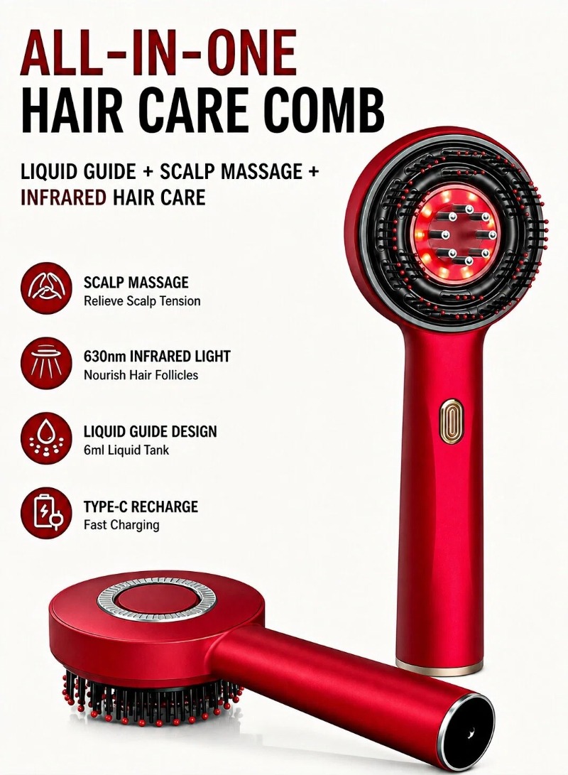 YULEE Scalp Ritual Comb